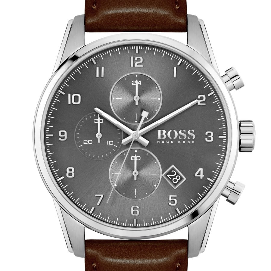 Alternative Image for ProductBOSS HUGO BOSS 1513787 Skymaster Watch Brown2